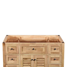 Venice 48 in. W x 18 in. D x 36 in. H Bath Vanity in Natural Wood